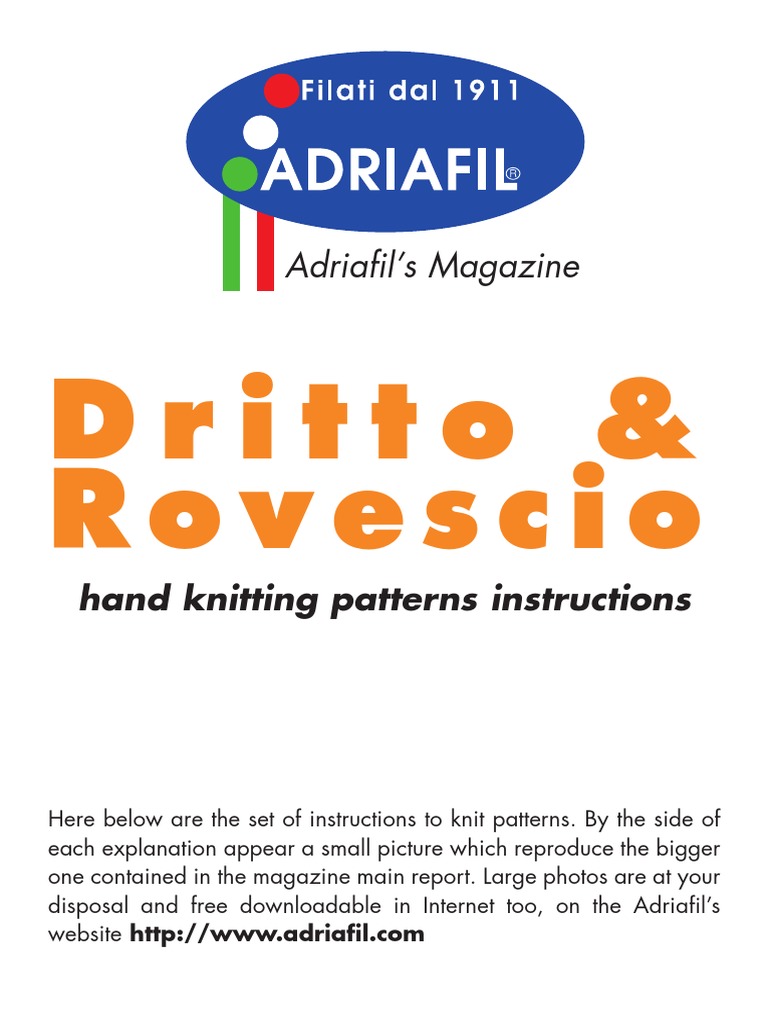 Double Breasted Coat in Adriafil Downloadable PDF - 2 | PDF | Knitting ...