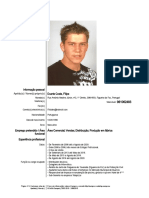 Curriculum Vitae - Filipe