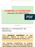 Prueba de Hipótesis