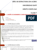 Diseño de columnas en acero y requisitos de conexión