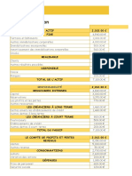 Modele Excel de Ratio Analyse Financière