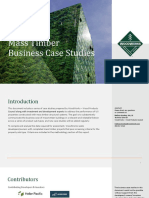 Mass Timber Business Case Studies