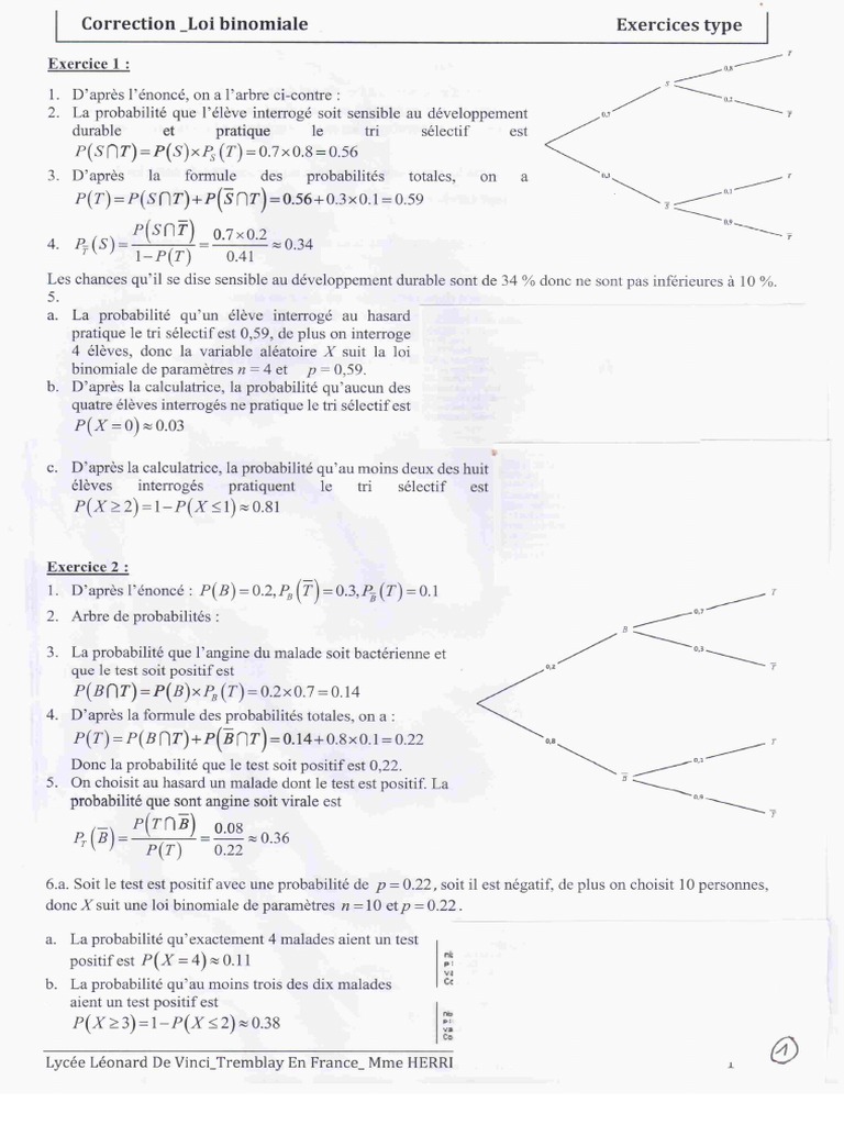 TD Corrigé | PDF