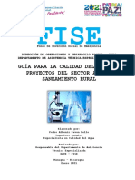 Guia para La Calidad Del Agua de Proyectos Del Sector Agua y Saneamient...