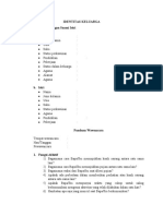 Identitas Keluarga 1. Identitas Pasangan Suami Istri A. Suami