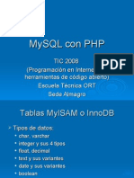MySQL en PHP
