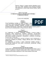 Pravilnik o Vrednovanju I Ocjenjivanju Učenika U Srednjoj Školi