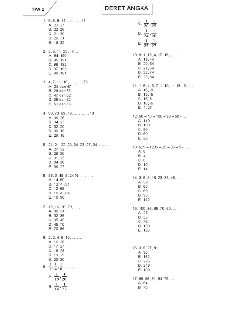 Psi 1 DERET ANGKA PDF National Basketball Association National