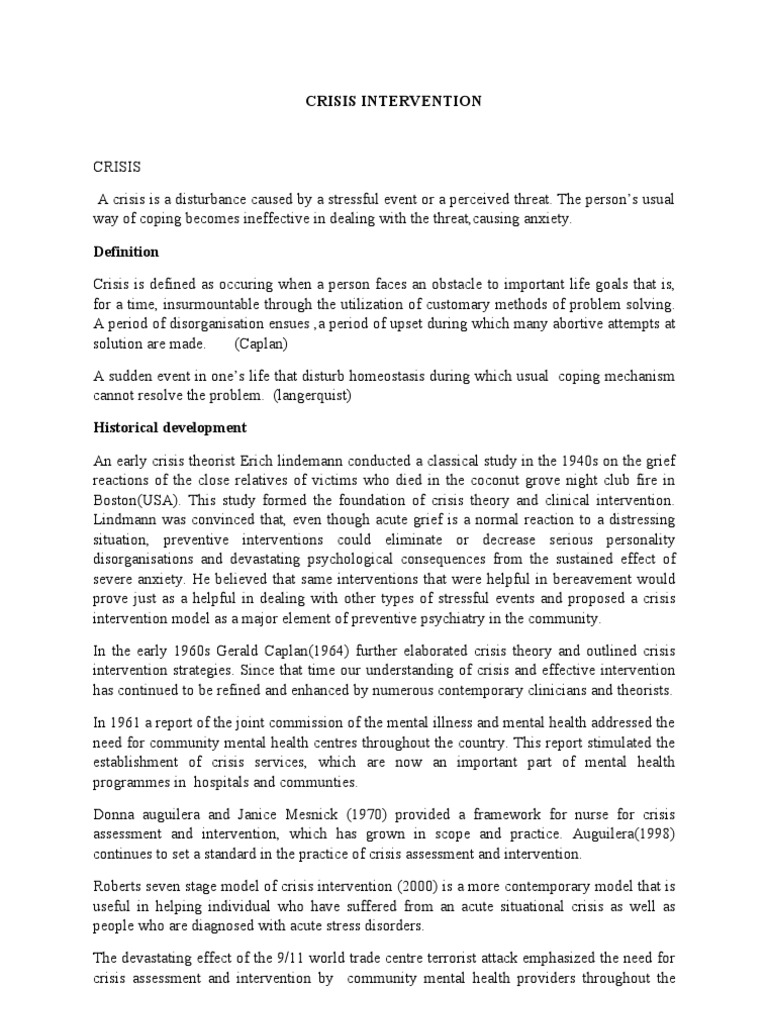 Coping crisis essay 08 picture