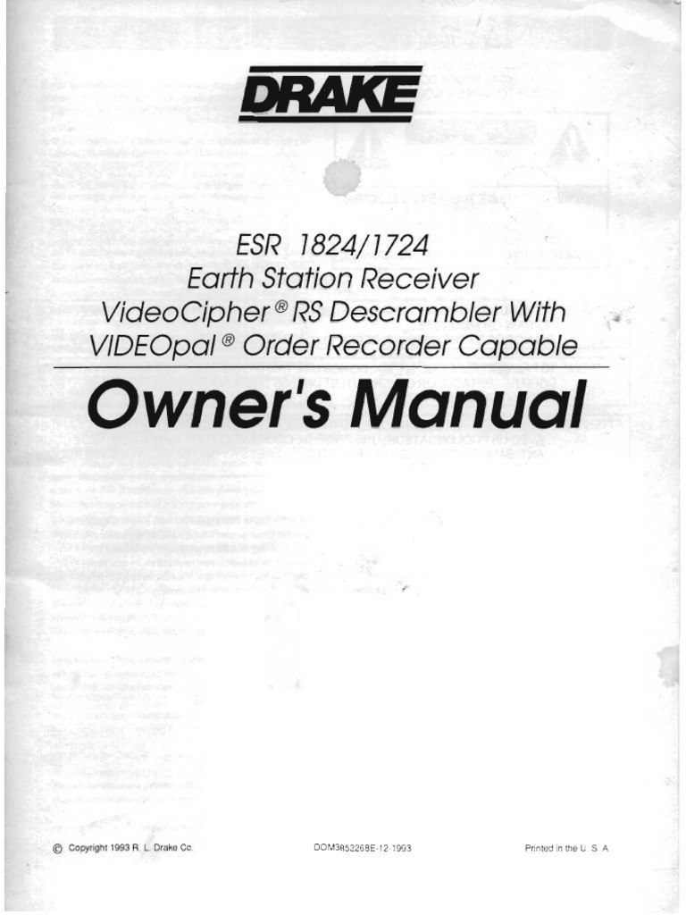 Drake 1824 | PDF