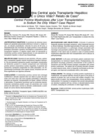 Milinólise pontina transpl hepático