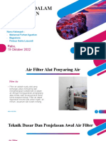 Air Filter Dalam Pengolahan Air