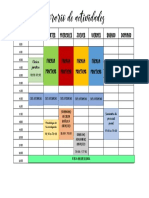 Horario Bonito