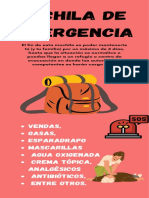 Mochila de Emergencia