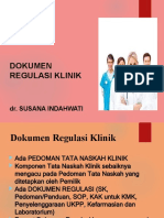 Dokumen Regulasi Klinik