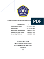 Makalah Manajemen Bisnis Operasional Nusacake (Polines)