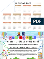 Kalendar 2023 Pss