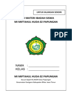 Buku Pegangan Ibadah Qouliyyah Siswa 