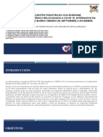 Caracterización de Pacientes Pediátricos Con Síndrome Inflamatorio Multisistémico