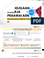 Pengelolaan Kinerja ASN
