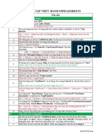 ICDL Phieu Bai Tap Spreadsheets 3