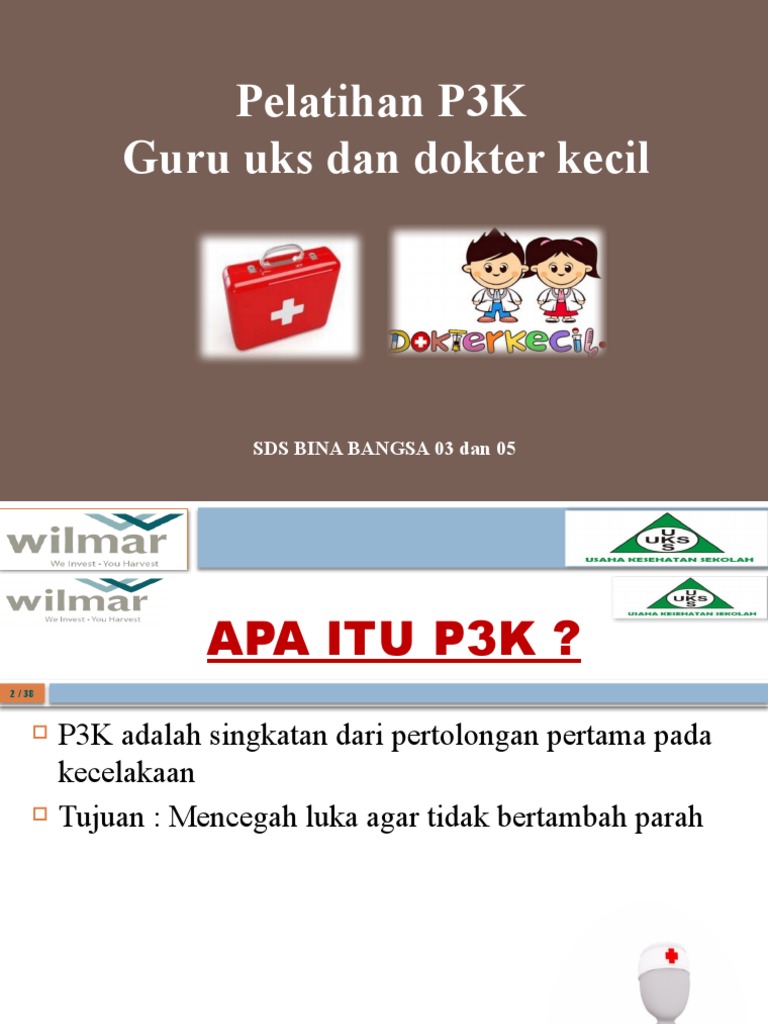Panduan P3K Sekolah: Langkah dan Isi Kotak | PDF