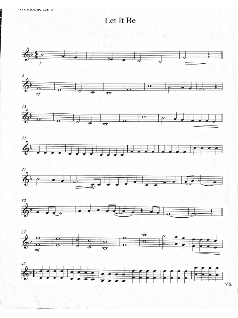 Let It Be | PDF