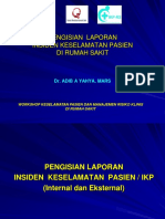 Pengisian Laporan Ikprs