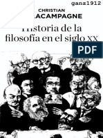 DELACAMPAGNE, CHRISTIAN - Historia de La Filosofía en El Siglo XX (OCR) - Por Ganz1912