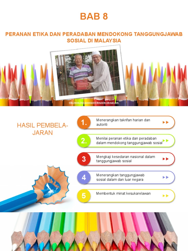 Topik 8 Peranan Etika Dan Peradaban Mendokong Tanggungjawab Sosial | PDF