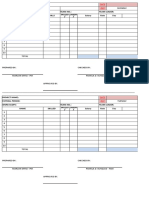 Daily Time Record Template