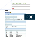 Grammar Reference 1