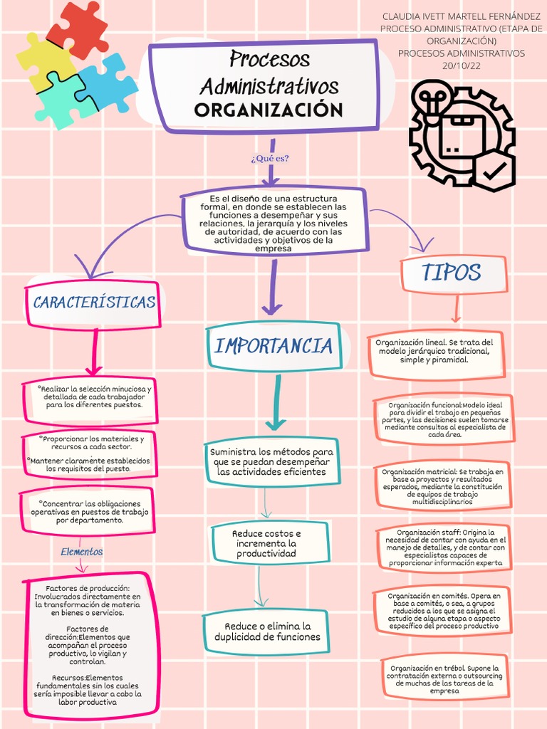 Mapa Conceptual Organizacion | PDF