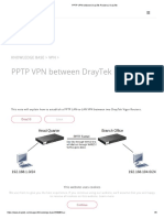PPTP VPN Between DrayTek Routers - DrayTek