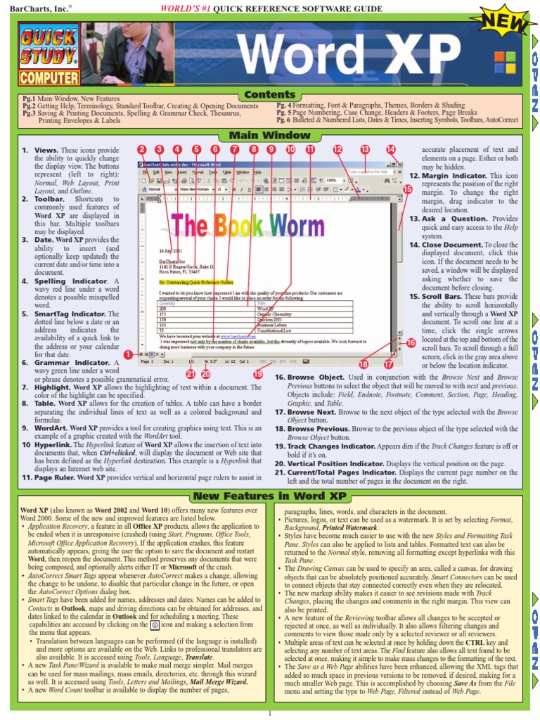 Word XP | PDF | Icon (Computing) | Microsoft Word