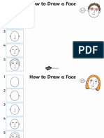 How To Draw A Face Activity Sheet - Ver - 1