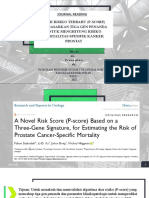 Skor Risiko Terbaru (P-Score) Berdasarkan Tiga Gen Penanda Untuk Menghitung Risiko Mortalitas Spesifik Kanker Prostat Journal Reading