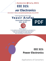 4.0. EEE 315 - Applications of Converters