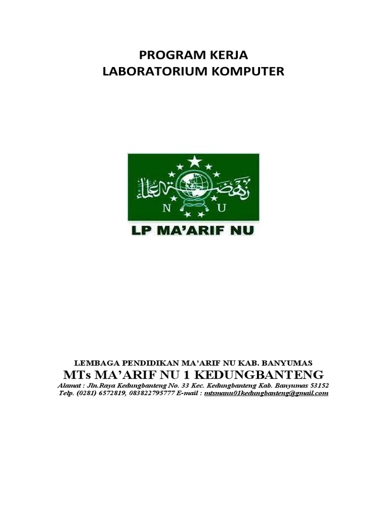 PROGRAM KERJa Lab Kom PDF
