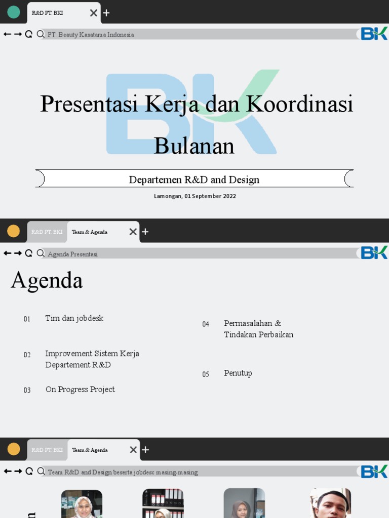 Meeting Koordinasi Bulan Sept Pdf