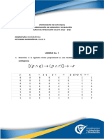 Matemáticas - Clase 6 - Unidad 1 - Formas proposicionales