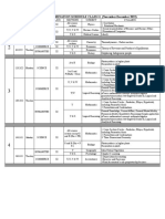 Online Examination Schedule 2022-23 - Class 11 November - December 2022