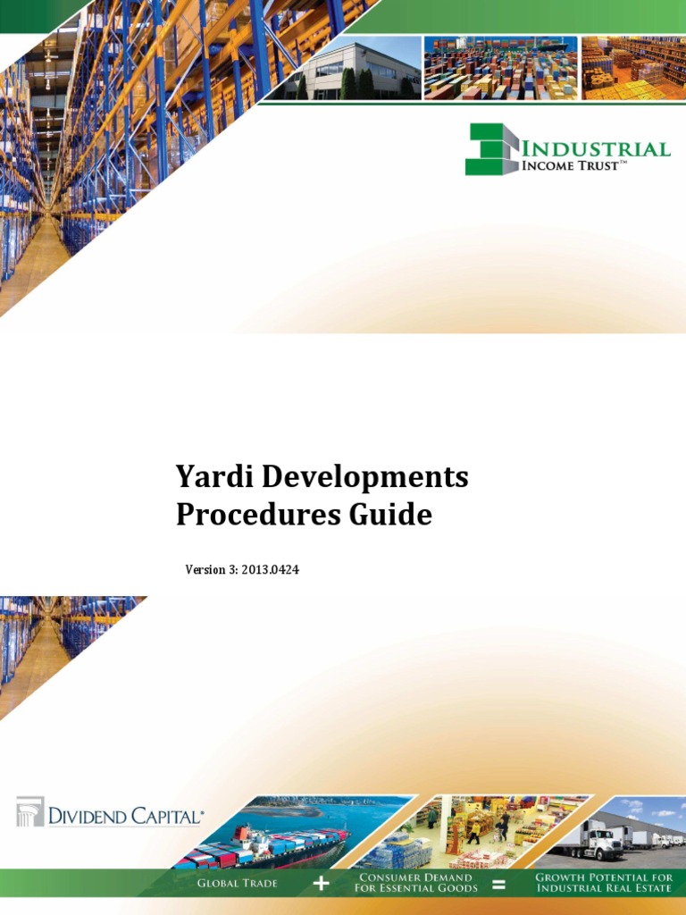 Yardi Manual | PDF | Accounts Payable | Cheque