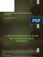 Sejarah Perkembangan Hukum Islam Di Indonesia