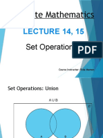 Discrete Structures - Lecture 14, 15