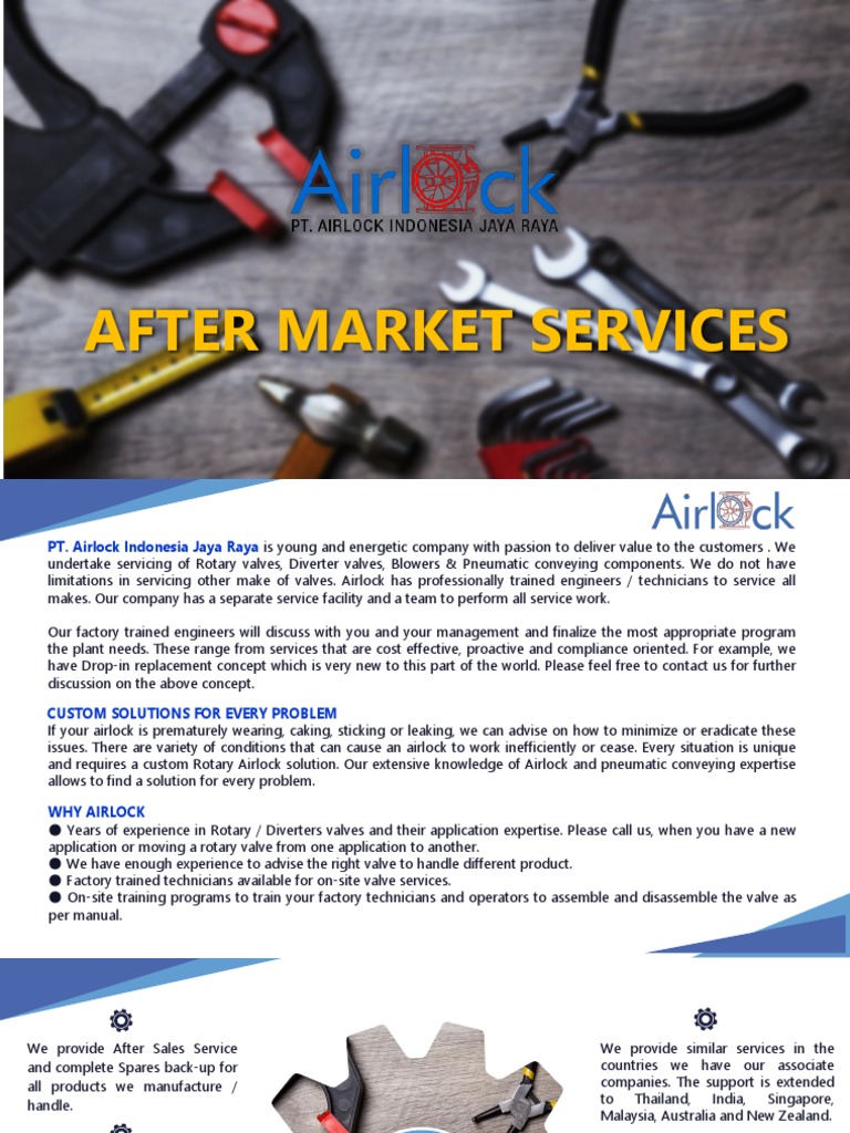 Pt Airlock Service Brochure Download Free Pdf Valve Mechanical