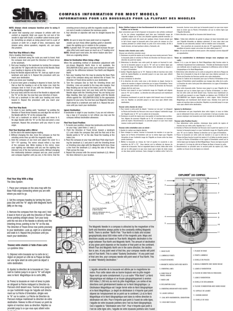 General Compass IM 09 | PDF | Compass | Magnetism