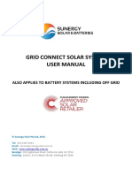 Sunergy Operatingmanual