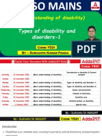 Types of Disability and Disorders-1