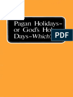 Pagan Holidays - or Gods Holy Days - Which (1976) - B